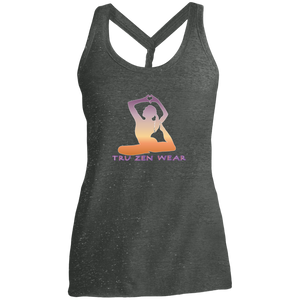 Yoga Luv ~  Ladies Cosmic Twist Back Tank - Tru Zen Wear