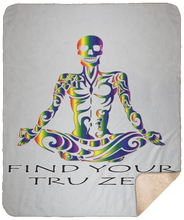 Load image into Gallery viewer, Find Your Tru Zen ~ SHM Sherpa Blanket - 50x60 - Tru Zen Wear