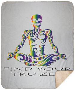 Find Your Tru Zen ~ SHM Sherpa Blanket - 50x60 - Tru Zen Wear