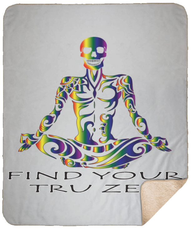 Find Your Tru Zen ~ SHM Sherpa Blanket - 50x60 - Tru Zen Wear