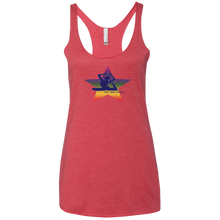 Load image into Gallery viewer, Yoga Star Luv ~ Ladies&#39; Triblend Racerback Tank - Tru Zen Wear