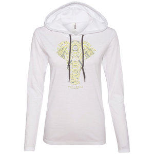 Tru Zen Vintage ~ Ladies' LS T-Shirt Hoodie - Tru Zen Wear