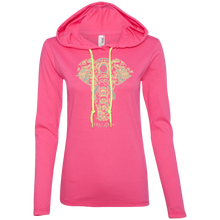 Load image into Gallery viewer, Tru Zen Vintage ~ Ladies&#39; LS T-Shirt Hoodie - Tru Zen Wear