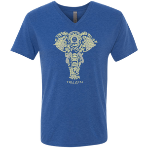 Tru Zen Vintage ~ Men's Triblend V-Neck T-Shirt - Tru Zen Wear