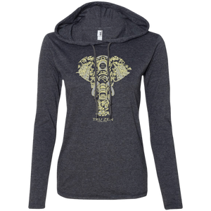 Tru Zen Vintage ~ Ladies' LS T-Shirt Hoodie - Tru Zen Wear