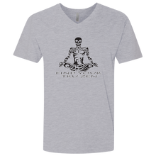 Load image into Gallery viewer, Find Your Tru Zen Skully ~ Men&#39;s Premium Fitted SS V-Neck - Tru Zen Wear