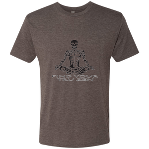 Find Your Tru Zen Skully ~ Men's Triblend T-Shirt - Tru Zen Wear
