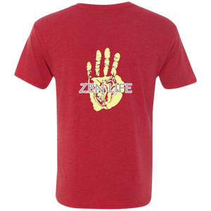Tru Zen Vintage ~ Men's Triblend V-Neck T-Shirt - Tru Zen Wear