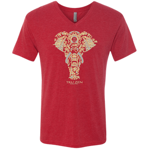 Tru Zen Vintage ~ Men's Triblend V-Neck T-Shirt - Tru Zen Wear