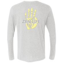 Load image into Gallery viewer, Tru Zen Vintage ~ Men&#39;s Triblend LS Crew - Tru Zen Wear