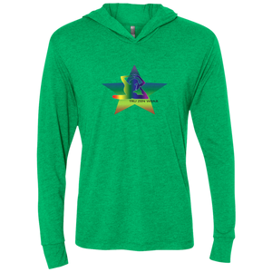 Yoga Star Special Luv ~ Ladies Triblend LS Hooded T-Shirt - Tru Zen Wear