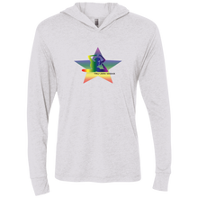 Load image into Gallery viewer, Yoga Star Special Luv ~ Ladies Triblend LS Hooded T-Shirt - Tru Zen Wear