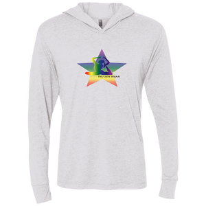 Yoga Star Special Luv ~ Ladies Triblend LS Hooded T-Shirt - Tru Zen Wear