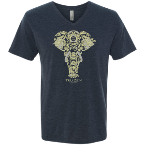 Tru Zen Vintage ~ Men's Triblend V-Neck T-Shirt - Tru Zen Wear