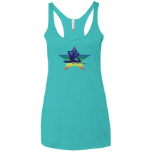 Load image into Gallery viewer, Yoga Star Luv ~ Ladies&#39; Triblend Racerback Tank - Tru Zen Wear
