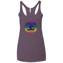 Load image into Gallery viewer, Yoga Sun Luv ~ Ladies&#39; Triblend Racerback Tank - Tru Zen Wear