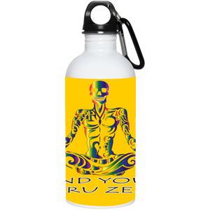 Find Your Tru Zen ~ Water Bottle 20 oz. Stainless Steel Water Bottle - Tru Zen Wear